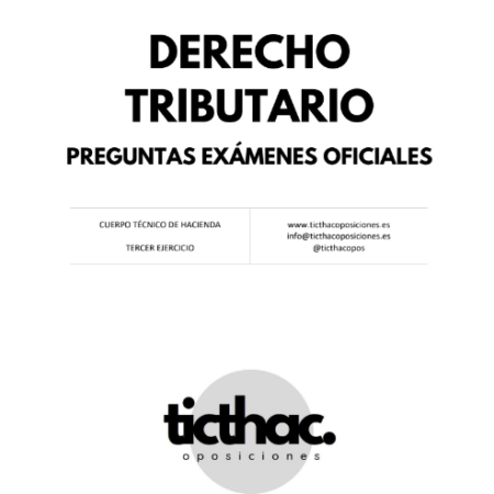 exámenes tercer ejercicio thac