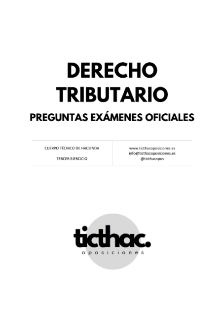 exámenes tercer ejercicio thac